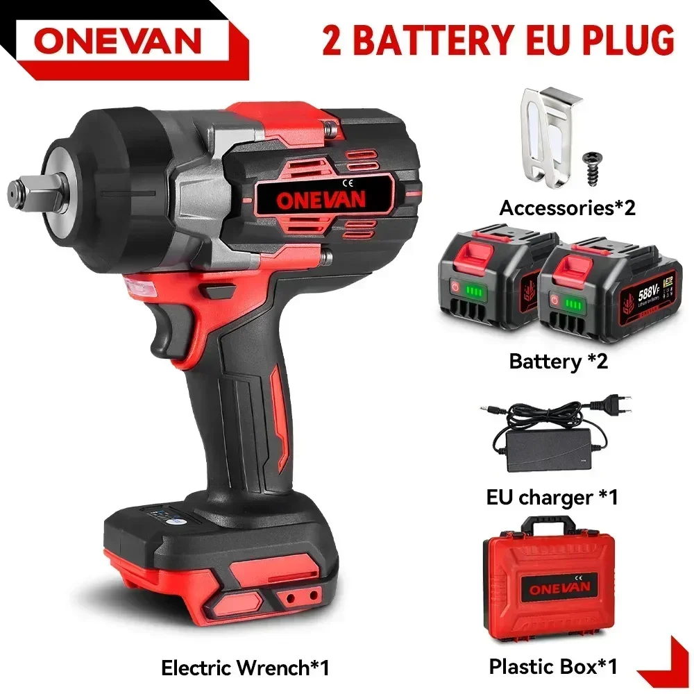 

ONEVAN 2800N.M аккумуляторный ударный гайковерт 1/2 дюйма