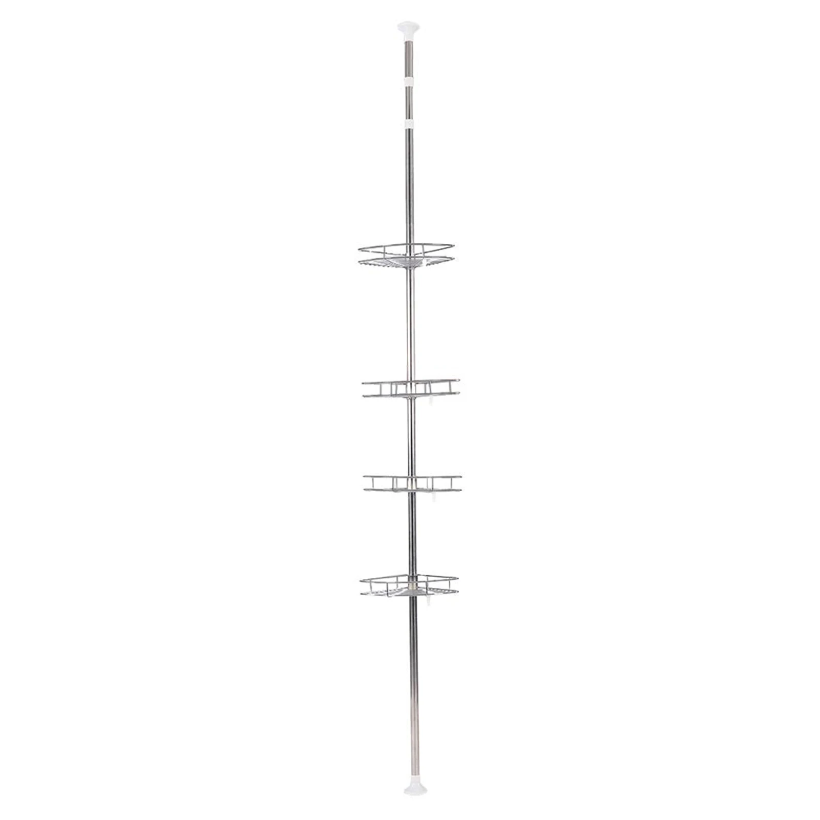

4 Layers Bathroom Storage Rack Stainless Steel Toilet Shelf Holder Organizer