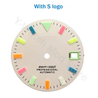 2022 big mm mod watch for sei prospex nh35 movement skx007009 turtle abalone 28 5mm white color