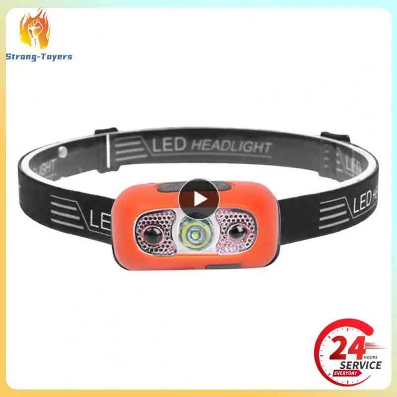 

Light Waterproof Intelligent Infrared Sensing Outdoor Headlight Headlight Headlamp Mini Led Headlamp Hand Wave Sensor Lamp