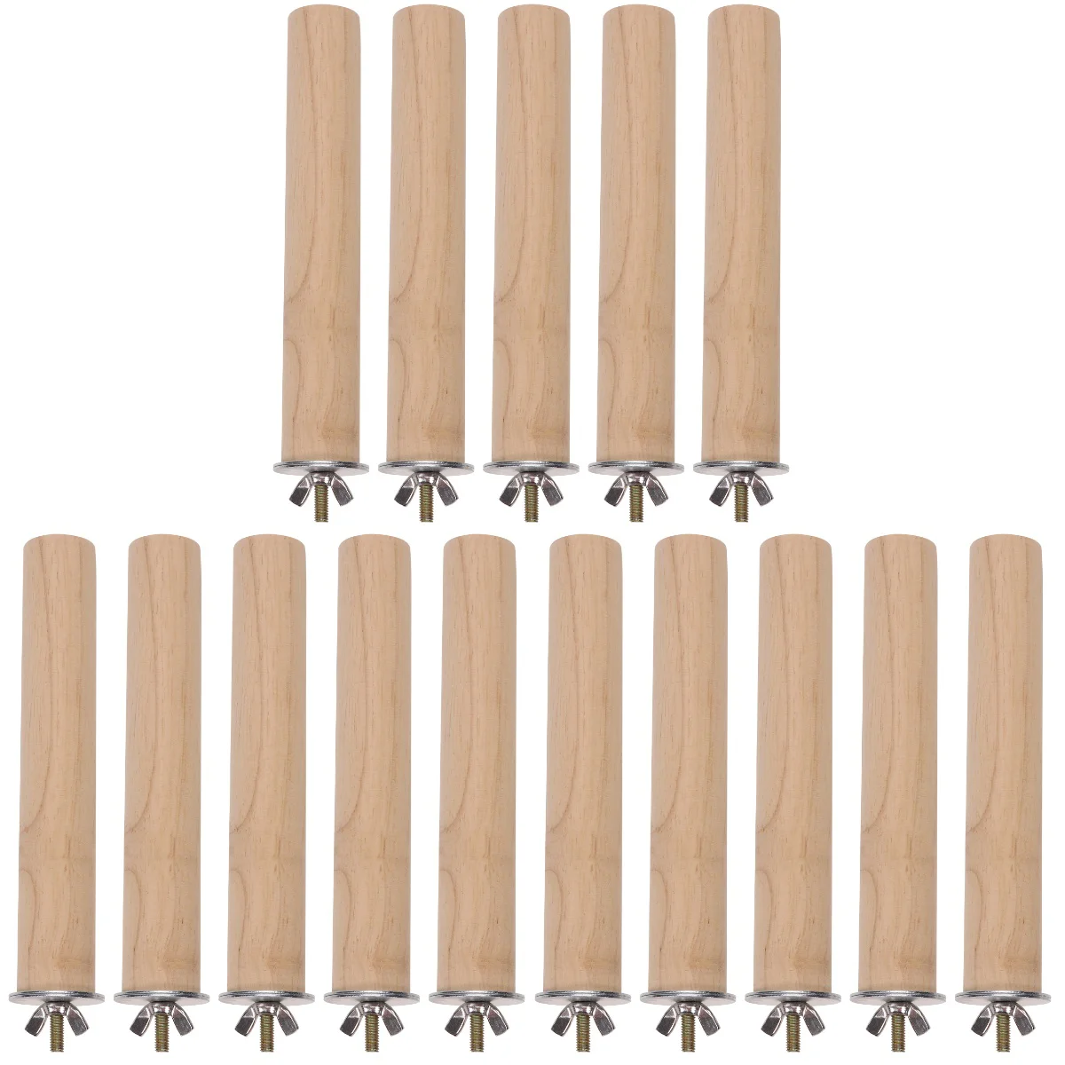 

Bird Perchstand Wood Cages Parrot Perches Wooden Birds Cockatiel Playing Pole Parakeet Cage Paw Grinding Stick