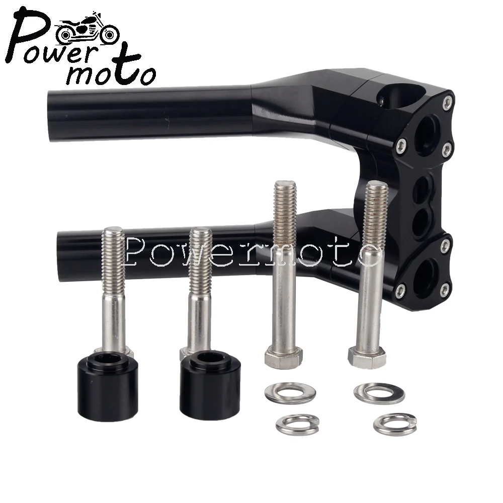38 мм 1-1/2 &quotруль мотоцикла High Riser клубный стиль Pullback ручка зажим для Harley Dyna Chopper Bobber