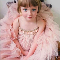 2022 baby girl dress childrens clothing cake dress toddler girl long skirt summer and autumn kids birthday dress party dress