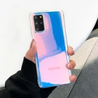 Чехол для телефона LOVECOM Laser Rainbow, прозрачный, мягкий