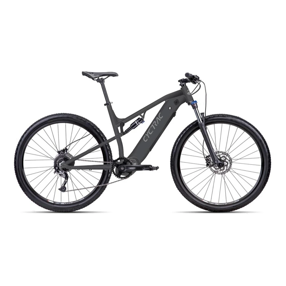 Купи TWITTER ebike full suspension electric mountain bike mid drive motor M410 M500 enduro ebike mountain bike electric bikes e bike за 83,880 рублей в магазине AliExpress