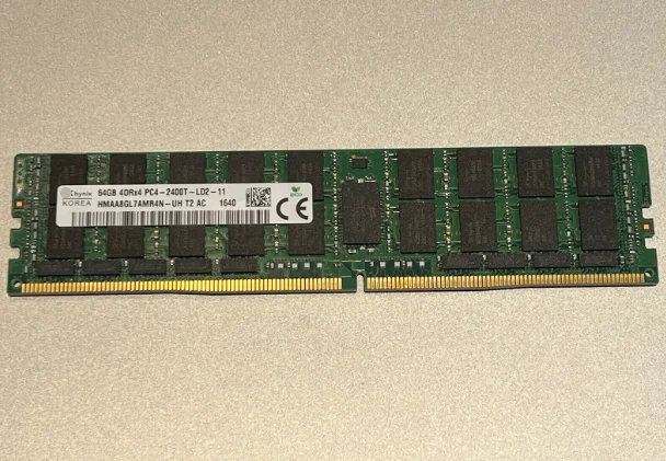 

For SK Hynix 64G 4DRX4 DDR4 2400 ECC REG LRDIMM 64GB server memory