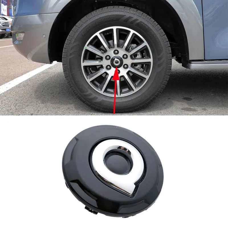 

For Great Wall GWM POER PAO Pickup UTE Car Badge Emblem Logo Sticker Wheel Tire Dust-proof Tirm Cover Lid Center Hub Cap