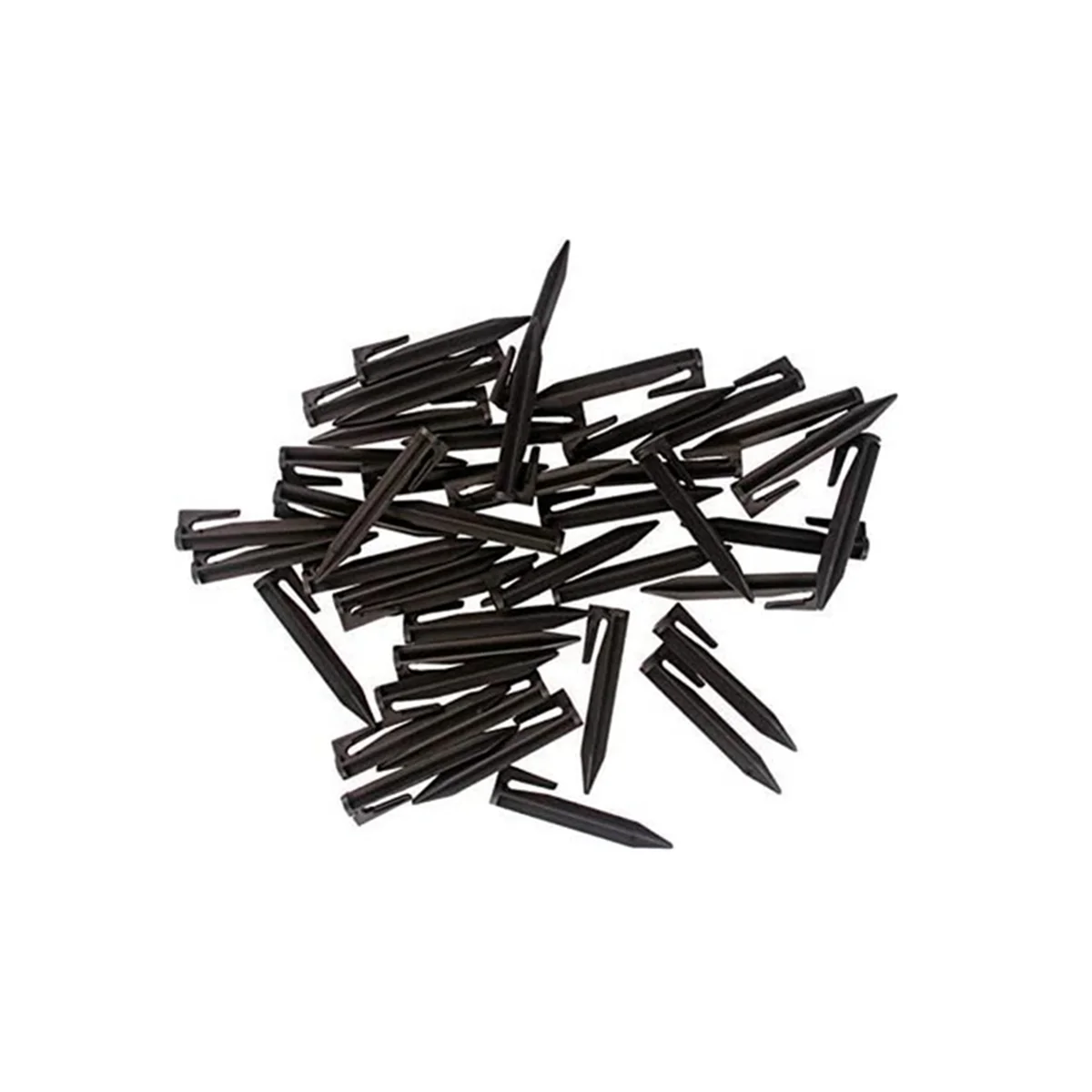 

50 Pieces of 8.5cm Line Pressing Nails, Boundary Nails of Gardening Lawn Mower, Lawn Biodegradable Signal Line Nails.