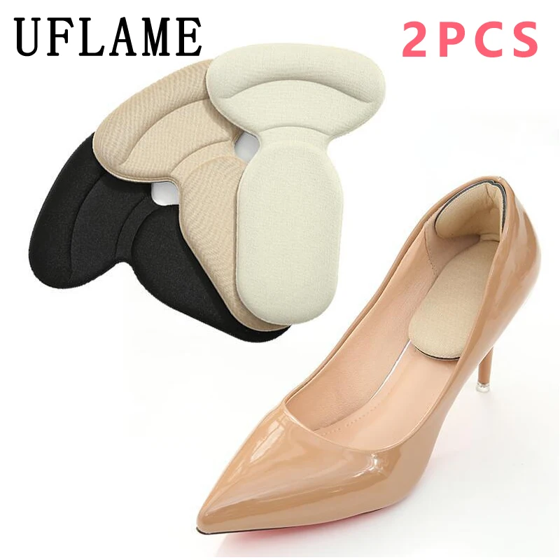 

2PCS Insole Adjust Size Heel Liner Grip Protector Breathable Half Insole Memory Foam Pain Relief Patch Non-slip Foot Care Insert