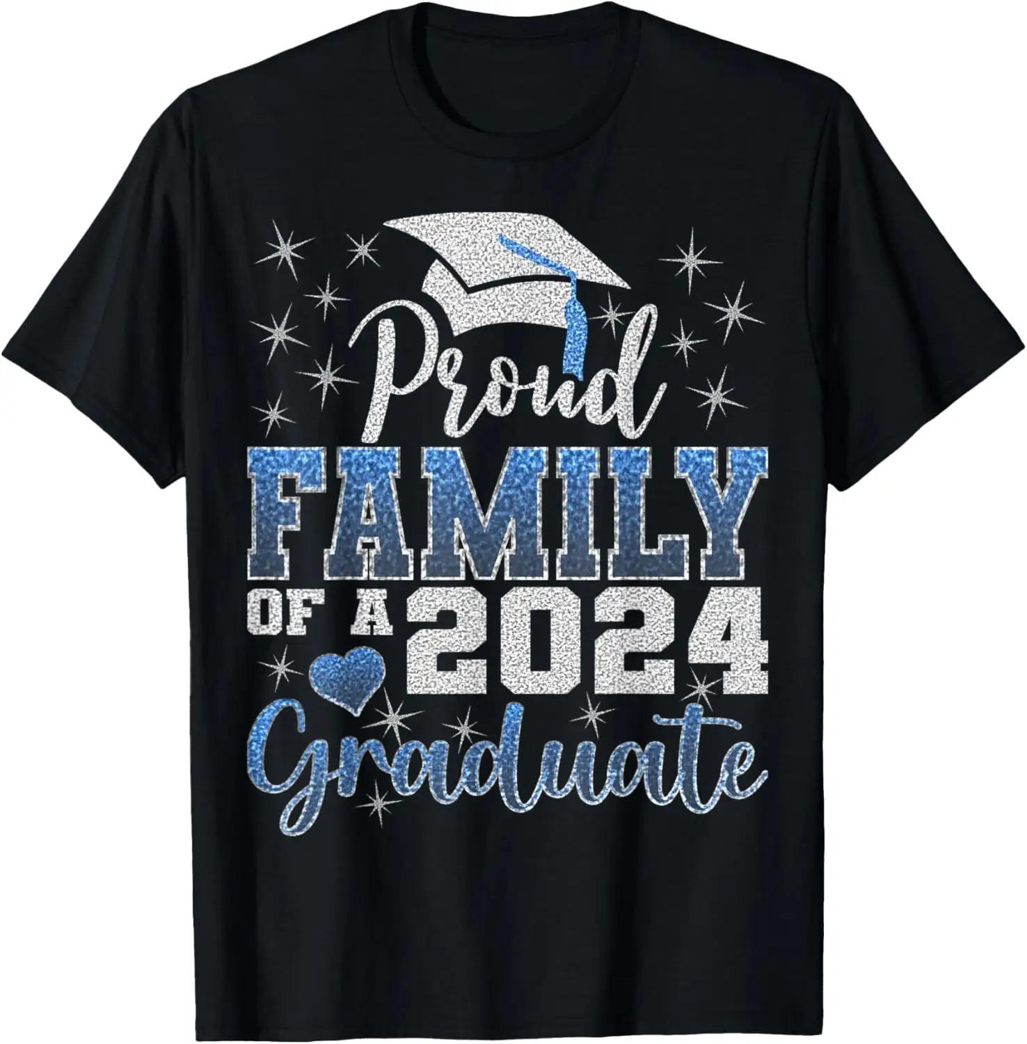 Футболка Super Proud Family 2024 года для выпускников Awesome College
