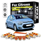 TPKE светодиодная интерьерная с Canbus купольная карта багажника перчаточный ящик световой комплект для Citroen C4 Picasso Grand Picasso MK1 MK2