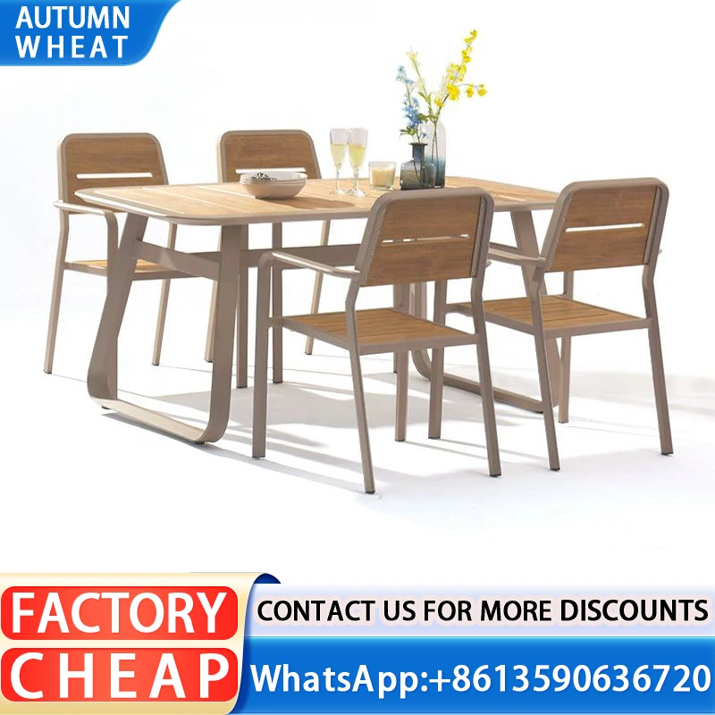 BHR 4-компонентная уличная мебель садовый набор алюминиевая роскошная для патио