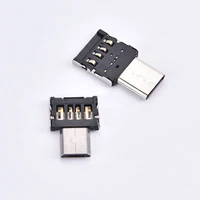 1pc otg type c usb c micro usb to usb adapter type c data cable converter for xiaomi huawei samsung mouse usb flash drive