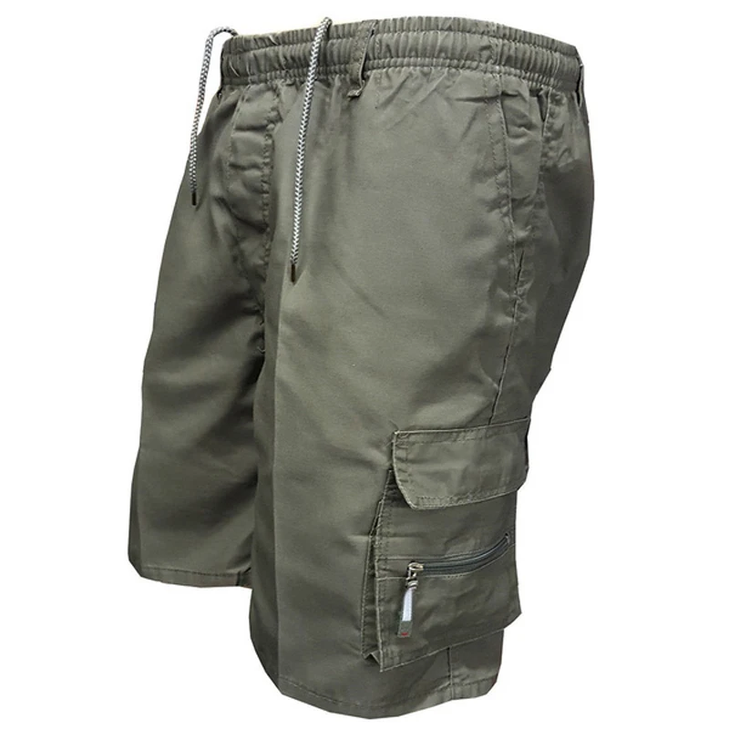 2022 Most Popular Mens Cargo Shorts Classic Summer Daily Casual Fashion Solid Color Urban Outdoor Climbin Tactical |