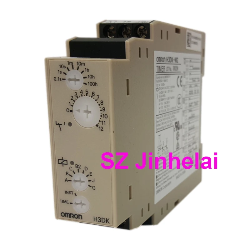 Omron H3dk-m1 H3dk-m2 Autêntico Relé de Tempo de Estado Sólido Original 24240vac dc 0.1s1200h