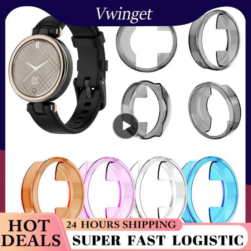 

Shockproof Protective Shell Smart Accessories Watch Case Tpu Protective Cover Fashionable For Garmin Lily Protective Shell