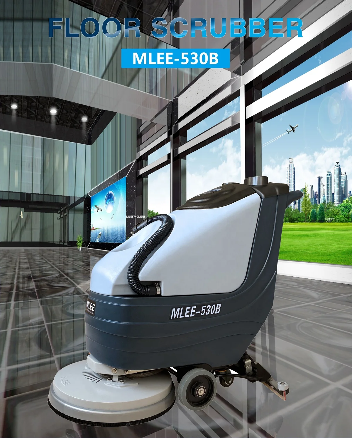 Моющий аппарат для сухой и влажной уборки MLEE 530B по конкурентоспособной цене 42/51L