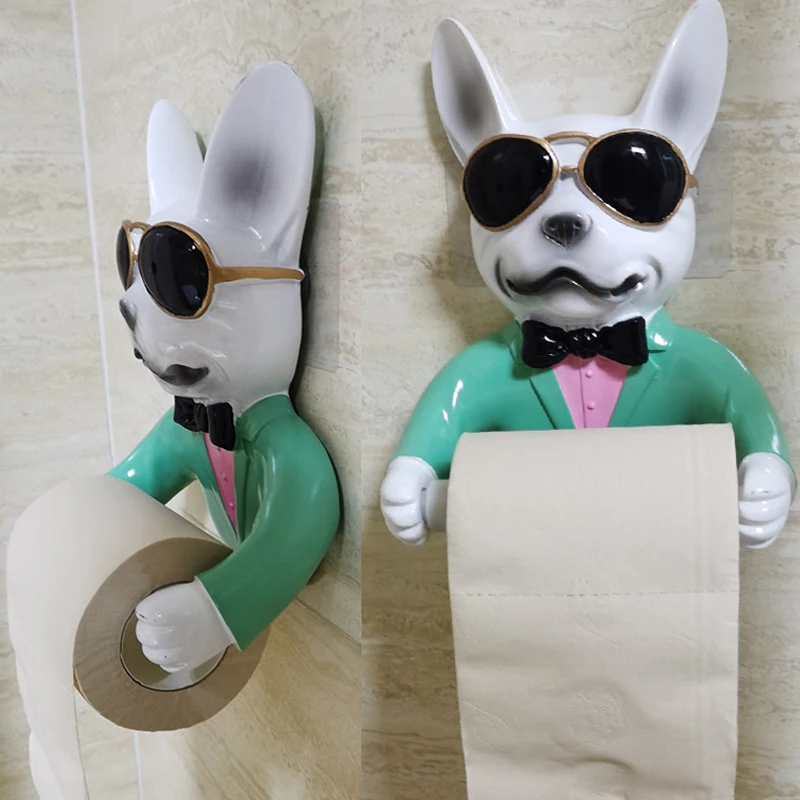 Поднос для туалетной салфетки из смолы настенный держатель салфеток бытовой