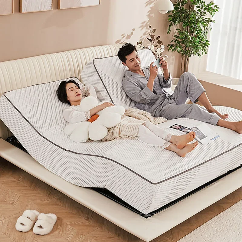 Электрическая мебель для спальни Королевский размер рамы легкие гнущиеся