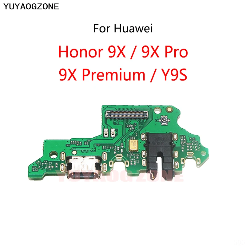 Фото 50 шт./лот для Huawei Honor 9X Pro / 9X Premium / Y9S USB-порт для зарядки, гнездо, разъем, зарядная плата, гибкий кабель №2