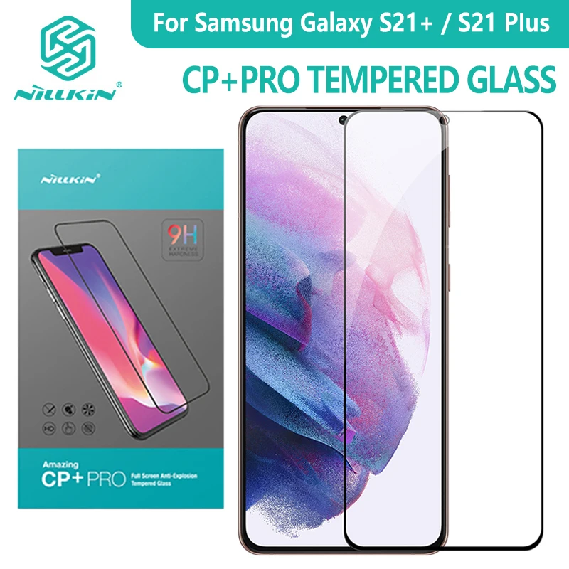 

For Samsung Galaxy S21 Plus 5G Nillkin CP+ Pro Screen Protector Anti-glare Full Coverage Tempered Glass 9H Screen Film