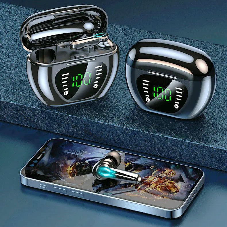 

M29 Tws Wireless Earbuds Earbuds Blutooth Headphones Deep Bass Stereo Sports Waterproof LED Touch Gaming Earphone Bluetooth