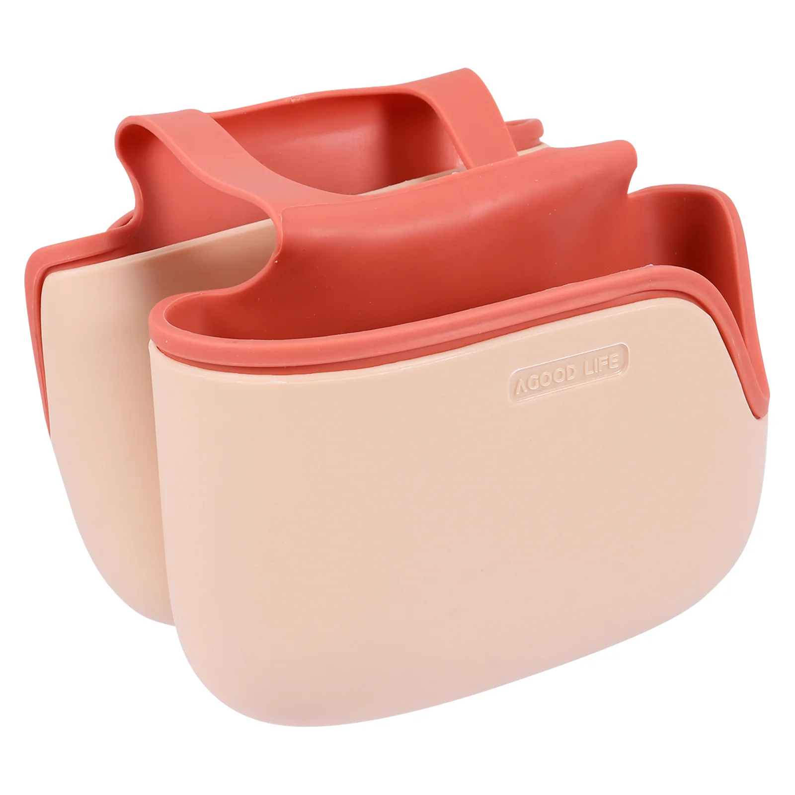 

1 Pc Simple Durable Portable Hanging Bag Sink Sponge Holder Sink Storage Rack for Bathroom