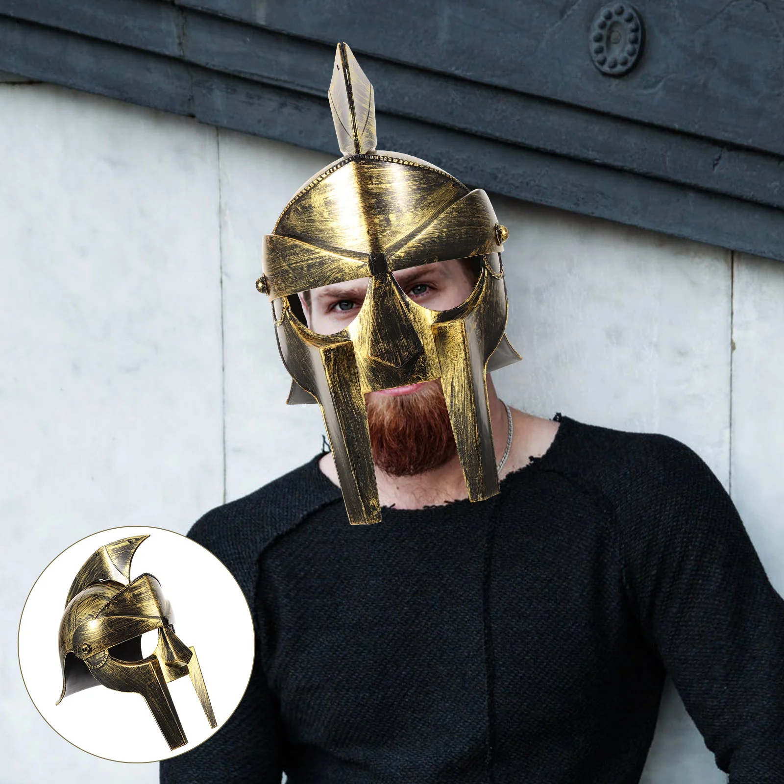 Реквизит для выступлений вечерние шляпы древний римский детский костюм рыцаря и