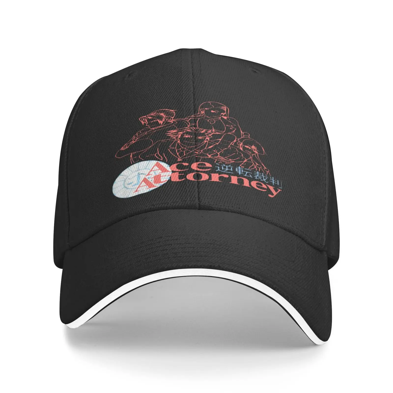 

Ace Attorney Faded Red Nd Blue Hats For Men Hip Hop Hats Men's Caps Designer Hat Trucker Hat Cap For Men Cap For Girls Hat Men