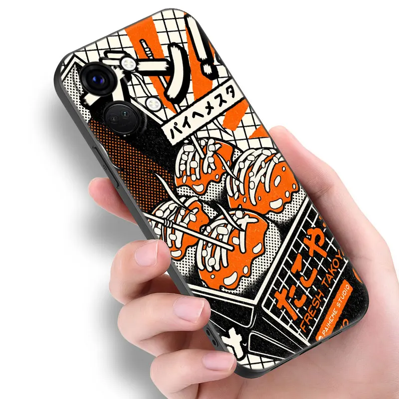 Черный телефонный чехол для OnePlus Nord 3 2T N30 N300 N20 N200 CE2 CE3 Lite 10T 11 9RT ACE 2V