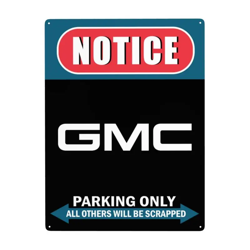 

GMC Art Metal Iron Sign Poster Plaque Bar Pub Club Cafe Home Plate For Wall Decor Art