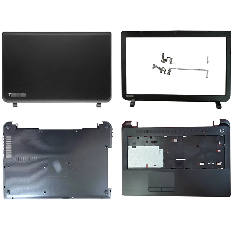 

NEW For Toshiba C50-B C55-B C55D-B C55T-B Laptop LCD Back Cover Front Bezel Palmrest Bottom Case Hignes A B C D Cover Black