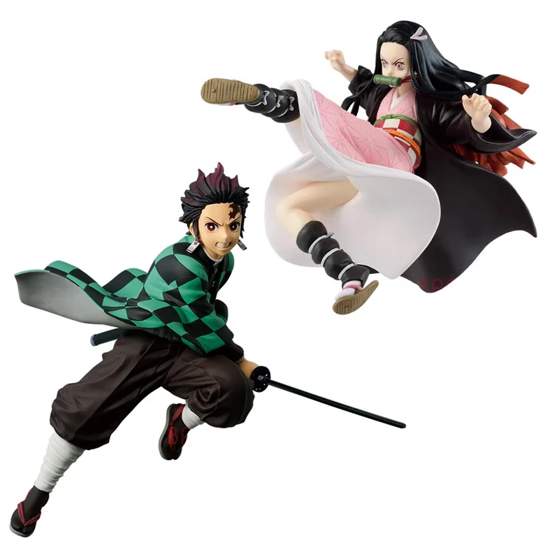 

Аниме истребитель демонов Kimetsu no Yaiba персонаж Nezuko Tanjiro аниме статуя Nendoroid ПВХ экшн-фигурка Коллекционная модель игрушка подарок