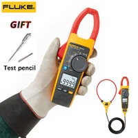 fluke 376 fc true rms clamp meter volt and ammeter wireless true rms acdc clamp multimeter with recording function