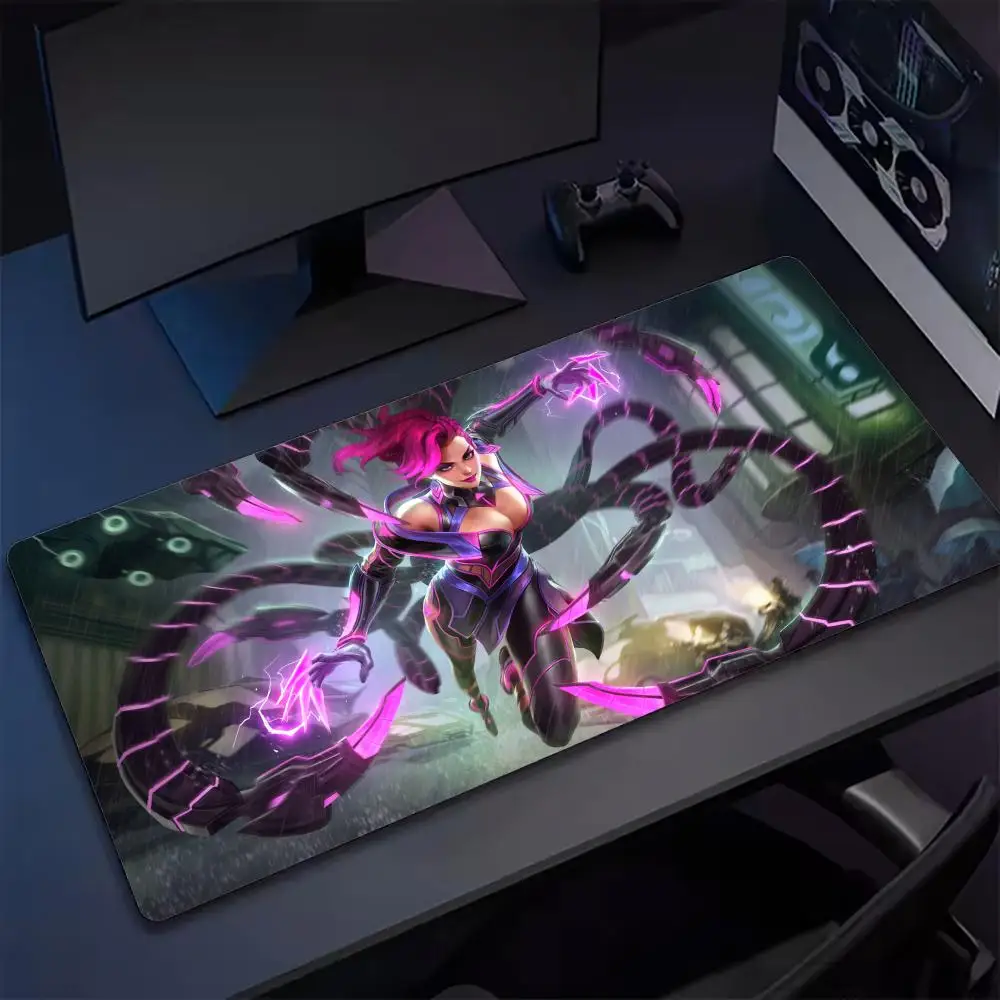 Коврик для мыши S-Smite Gamer Tapetes de Mesa Teclado Borracha Kawai Tapete Antiderrapante XXL90x40 см
