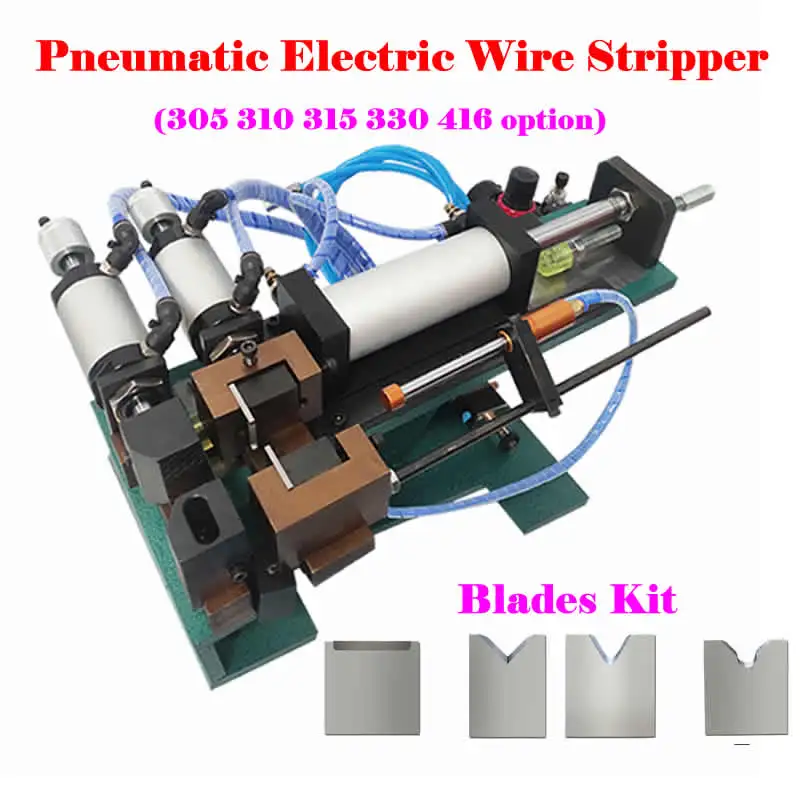 

416 330 315 310 305 Mini Power Pneumatic Electric Wire Stripping Cable Crimping and Peeling Machine Cord Cable Twisting Wire