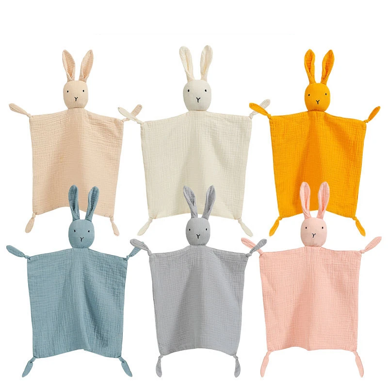 

Baby Soft Comforter Soothing Towel Toys Newborn Sleeping Dolls Kids Fashion Sleep Toy Soothe Appease Towel Bibs Burp Cloth