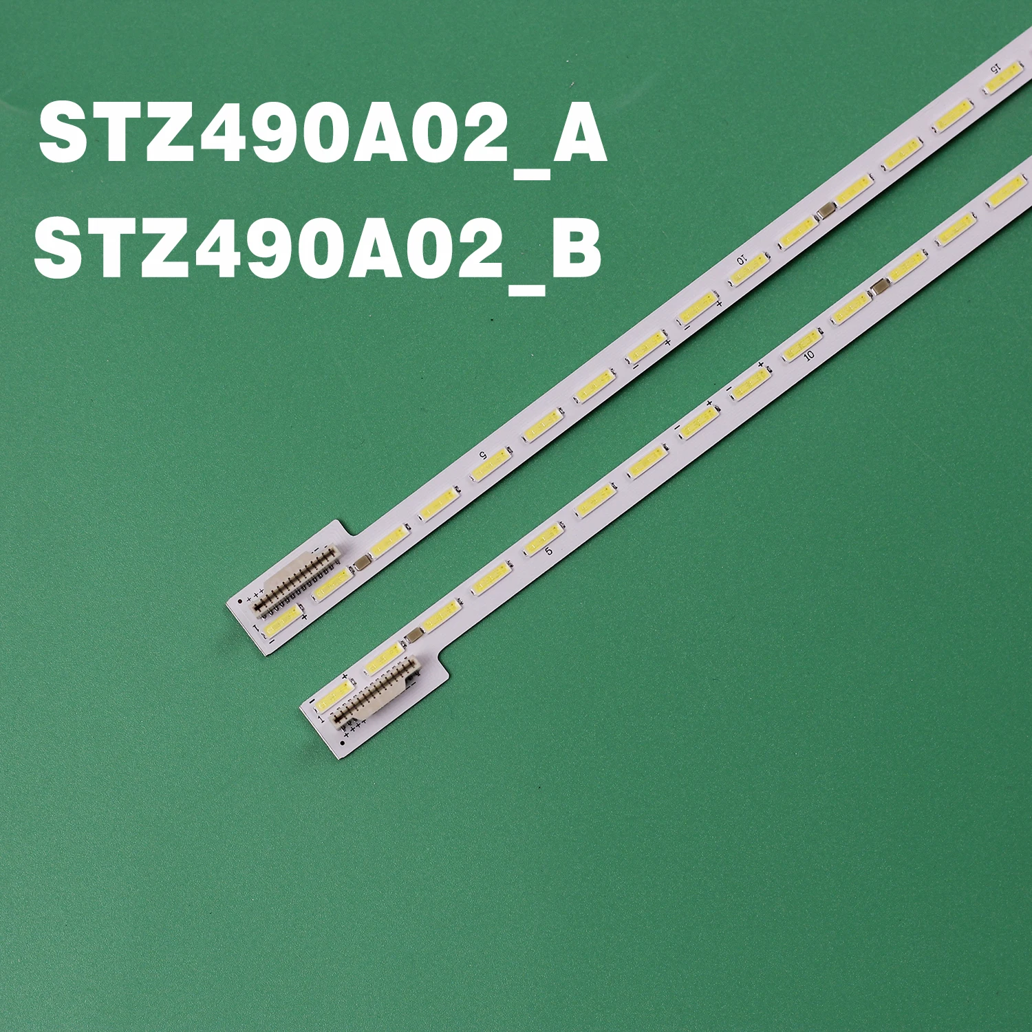 2 Teile/Satz Led Tv Hintergrundbeleuchtung Streifen Stz490A02_A Stz490A02_B Für L49E5700A D49A571U 49E790U 49Ud1000 Mt4851D01-1 Cs0T49Lb02