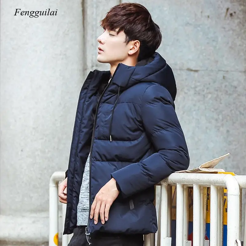 

Зимние мужские куртки, теплые толстые пальто с капюшоном, модные повседневные пуховики, мужские куртки и пальто, толстовка, пальто