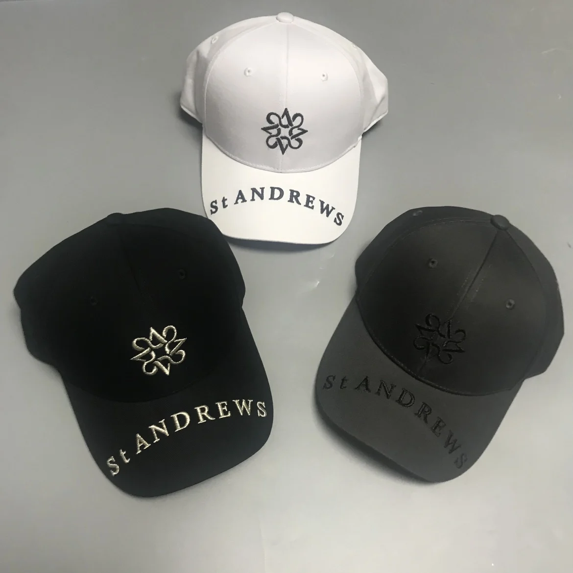 

New Japanese St Andrews Golf Hat Men's and Women's Letter Embroidered Top Hat Duck Tongue Hat