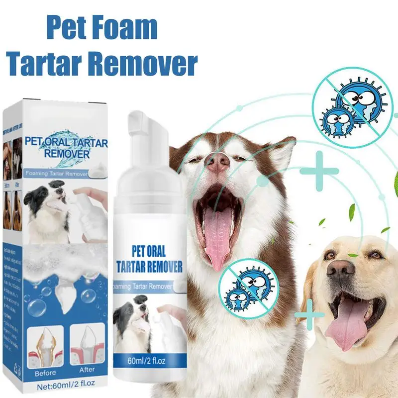 

Pet Tartar Remover Remove Calculus Yellow Teeth Bad Breath Teeth Cleaning Teeth Cleaning Oral Foam Cleaning