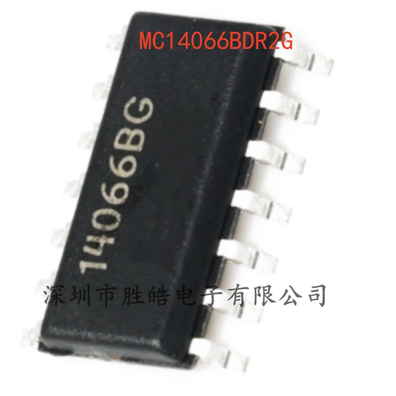 

(5PCS) NEW MC14066BDR2G MC14066 Four-Way Analog Switch Multiplexer Chip SOIC-14 MC14066BDR2G Integrated Circuit