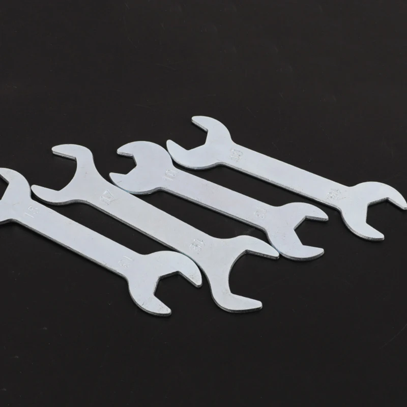 Тонкий гаечный ключ с двойной головкой открытым концом 8 10 12 13 14 15 19 22 24 мм двойным