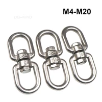 304 stainless steel connector carabiners 360%c2%b0 rotating hook buckle for outdoor activities climbing hiking and outdoor