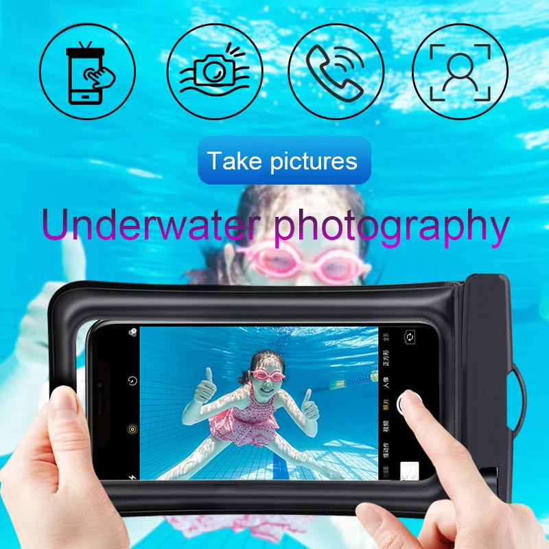 Универсальный Водонепроницаемый Чехол для телефона чехол плавания iPhone 11 13 Pro Max