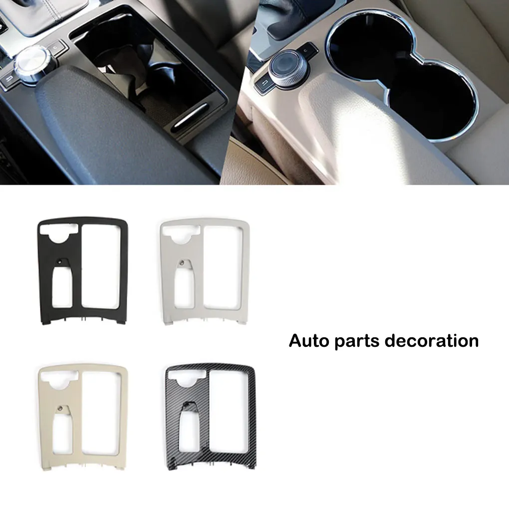

Крышка центральной консоли автомобиля из АБС, однотонная Внутренняя крышка автомобильного держателя стакана для воды, аксессуары