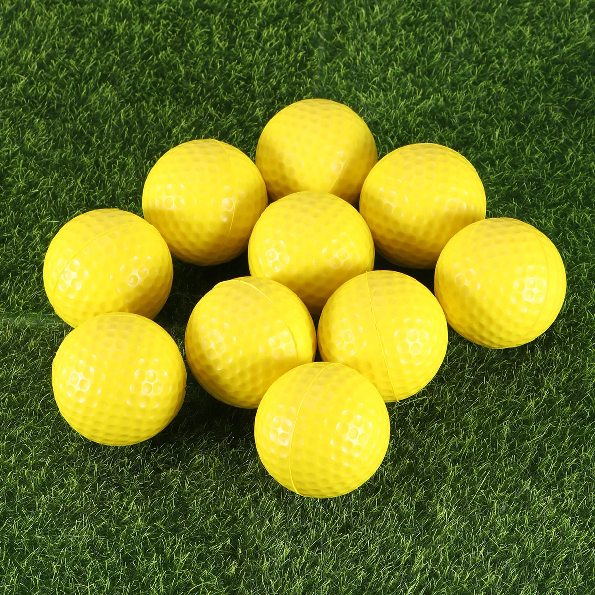 

10Pcs Practice Balls Training for Indoor Outdoor Sports Backyard Training