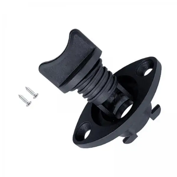 

2x 1'' 25mm Boat Drain Plug Screw Type Universal Moulding Replacement Accessories Drainage Bung for Canoe Yacht Kayak Transom