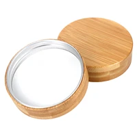 creative lids for glass jars natural material eco friendly drinking cup covers mason jar lid wooden jar