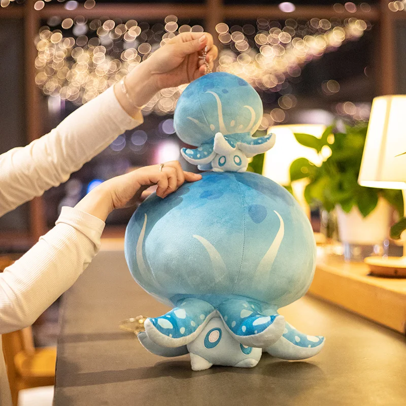 Ударная плюшевая игрушка Genshin 15/35 см мультяшная кукла водяного зверя дух Венти